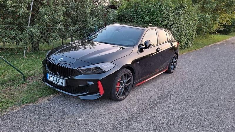 Schwarz Gebraucht 2020 BMW 128 Performance Limousine | 32.900 € (Teuer) - Bild 1/4