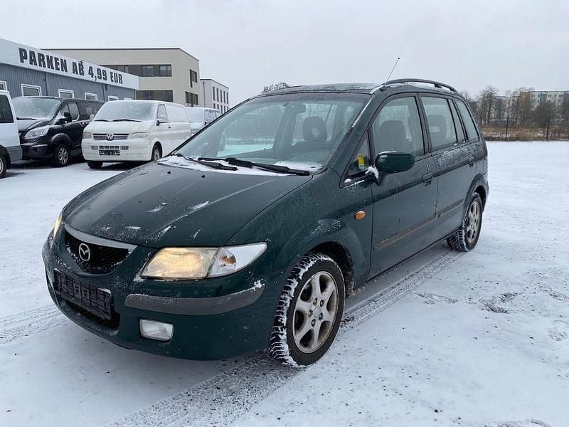 Grün Gebraucht 2001 Mazda Premacy Comfort Van / Kleinbus | 999 € (Superpreis) - Bild 1/4
