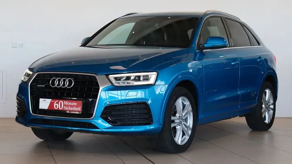 Gebraucht Audi Q3 S-Line 179 PS (131 kW) 2016 Blau SUV