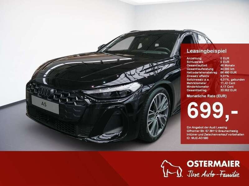 Mythosschwarz Gebraucht 2025 Audi A5 Ambiente Coupé | 64.990 € (Fairer Preis) - Bild 1/4