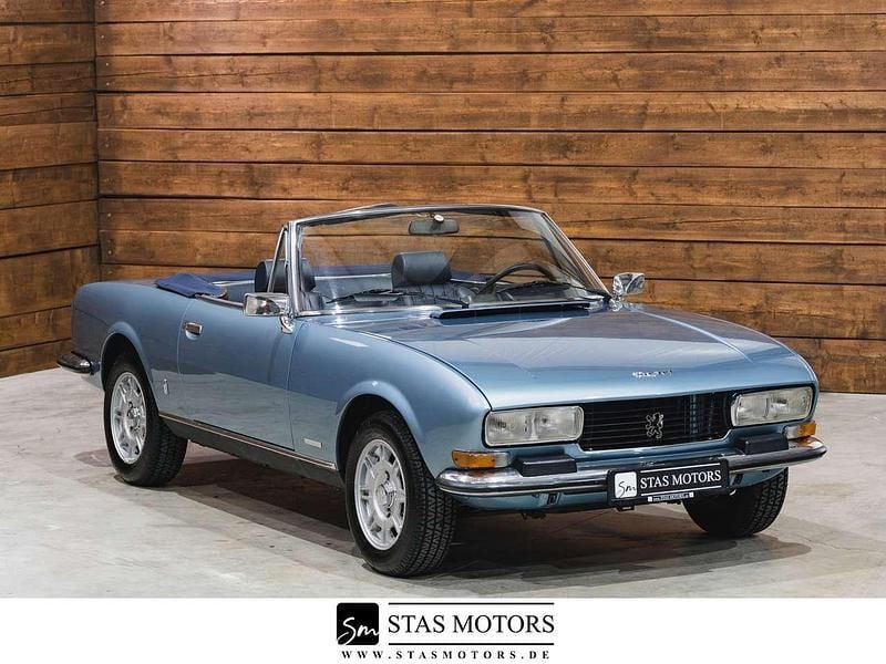 Blau Gebraucht 1975 Peugeot 504 Cabrio | 39.990 € - Bild 1/4