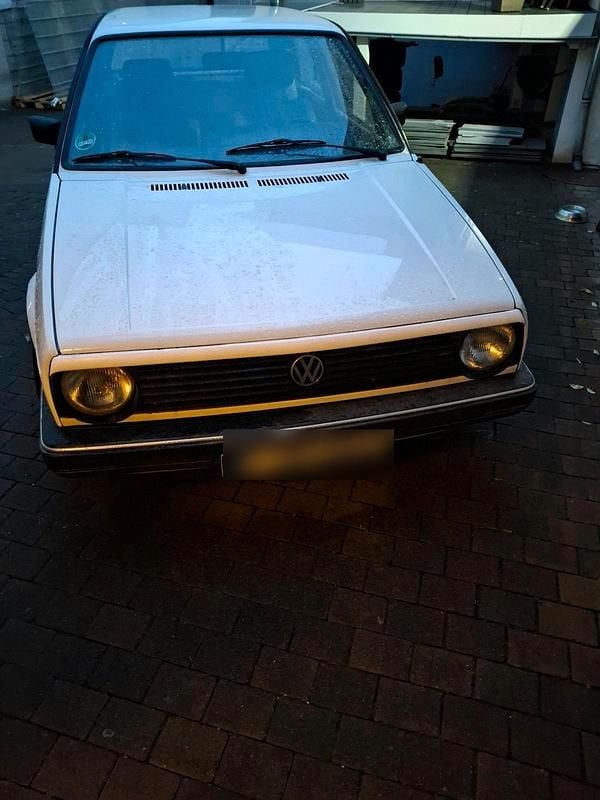 Gebraucht VW Golf II 55 PS (40 kW) 1986 Weiß Kleinwagen