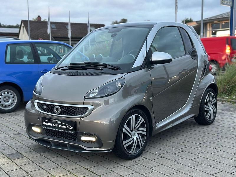 Silber Gebraucht 2013 Smart ForTwo Coupé Brabus Xclusive Kleinwagen | 8.200 € (Teuer) - Bild 1/4