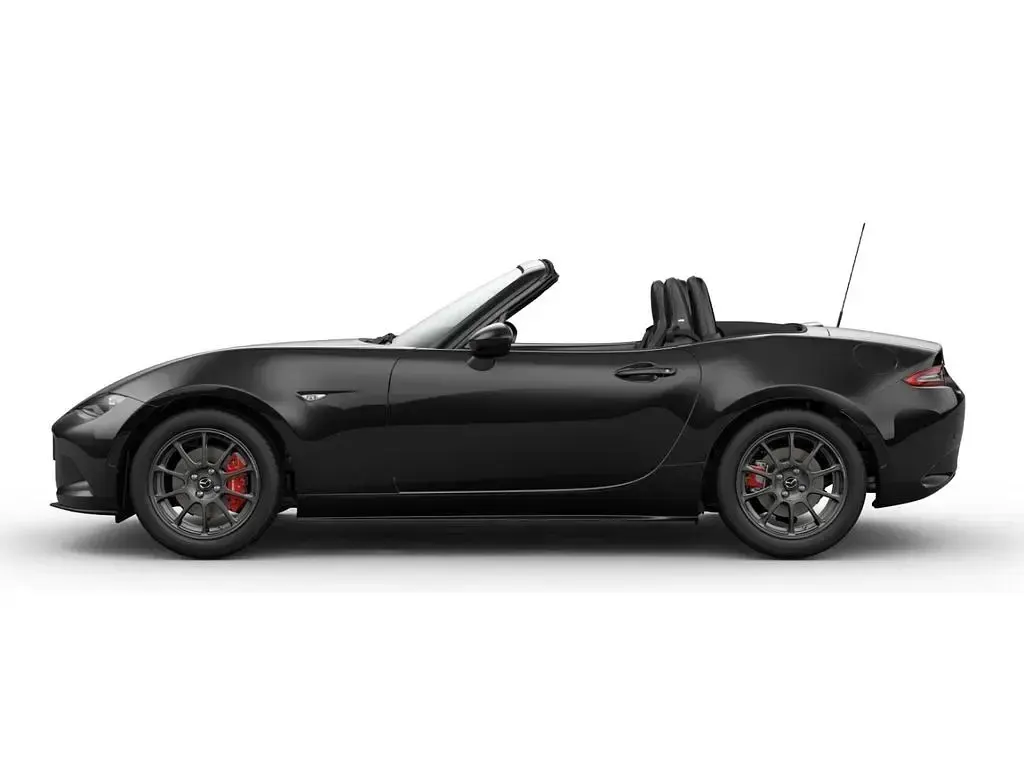 Neu Mazda MX5 Homura-Line 132 PS (97 kW) 2025 Schwarz Cabrio