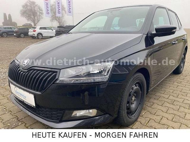 Schwarz Gebraucht 2020 Skoda Fabia Ambition Kleinwagen | 11.990 € (Guter Preis) - Bild 1/4