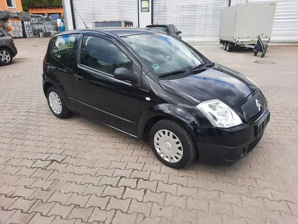 Gebraucht Citroën C2 Advance 60 PS (44 kW) 2006 Schwarz Kleinwagen
