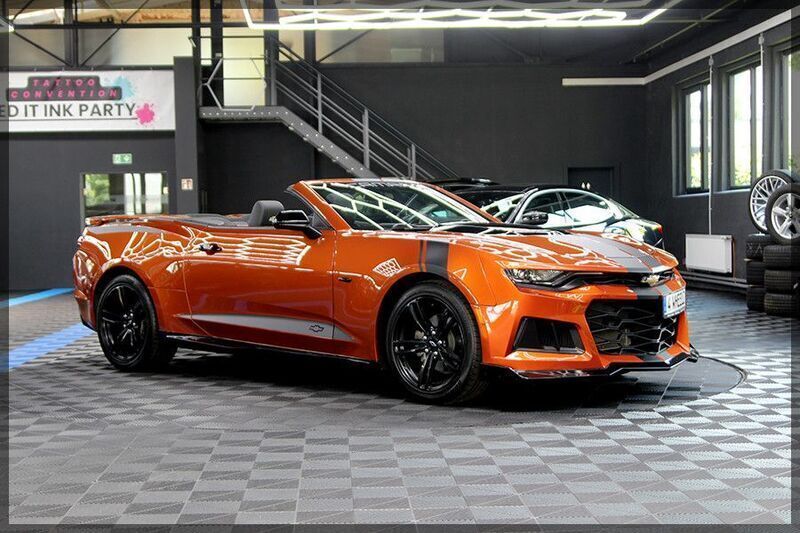 Orange Gebraucht 2022 Chevrolet Camaro ZL1 Cabrio | 27.999 € (Superpreis) - Bild 1/4