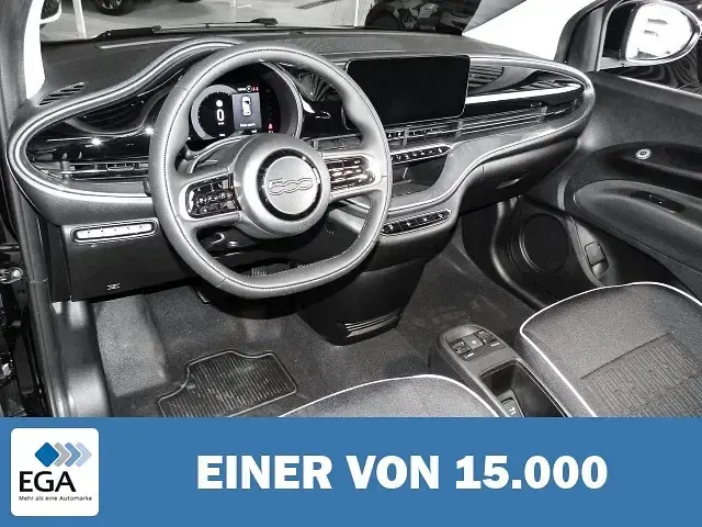 Neu Fiat 500e Pop 86 kW (118 PS) 2026 Schwarz Cabrio