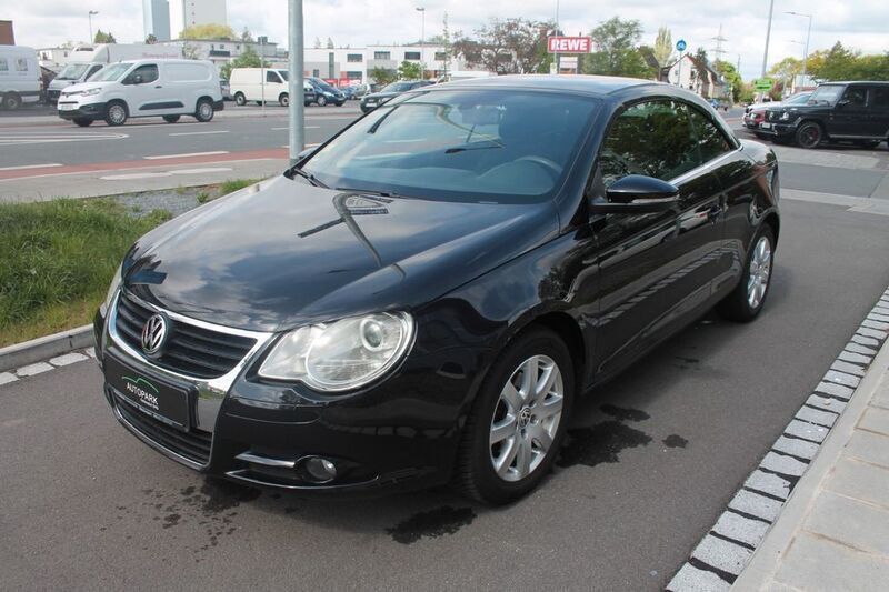 Schwarz Gebraucht 2009 VW Eos Cabrio | 4.900 € (Guter Preis) - Bild 1/4