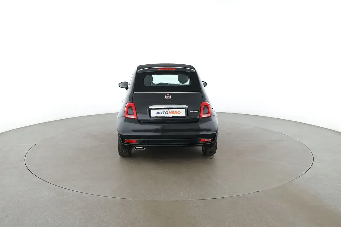 Gebraucht Fiat 500C 2021 Schwarz Cabrio