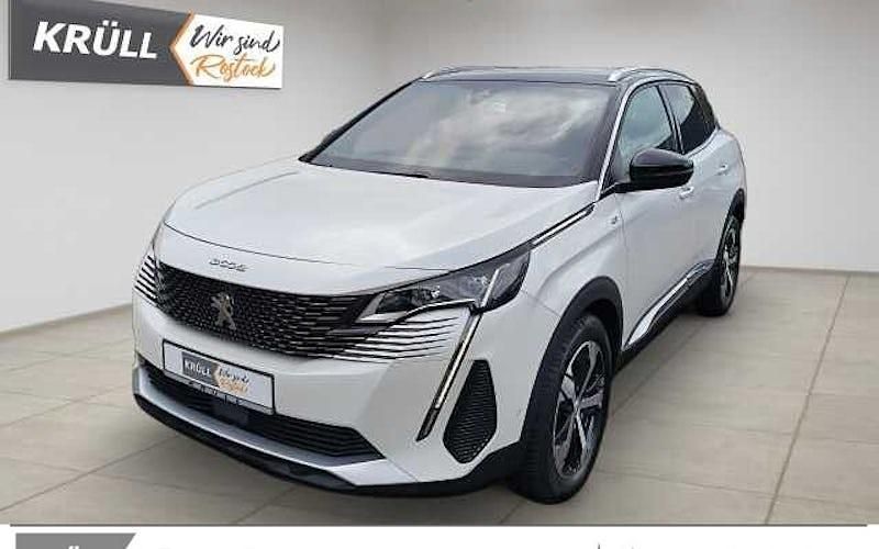 Weiß Gebraucht 2023 Peugeot 3008 GT Limousine | 29.990 € (Fairer Preis) - Bild 1/4