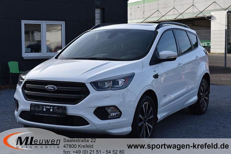 Frostweiß Gebraucht 2017 Ford Kuga ST-Line SUV | 11.950 € (Superpreis) - Bild 1/4