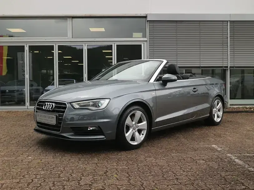 Gebraucht Audi A3 Cabriolet S-Line 179 PS (131 kW) 2016 Monsungrau metallic Cabrio