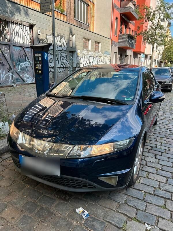 Blau Gebraucht 2008 Honda Civic Limousine | 4.000 € - Bild 1/4