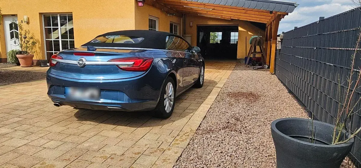 Gebraucht Opel Cascada Innovation 140 PS (102 kW) 2017 Blau Cabrio