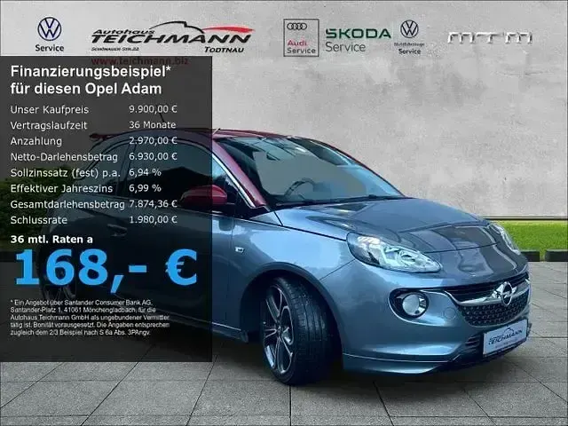 Second-hand Opel Adam S 150 CP (110 kW) 2017 Gri Hatchback