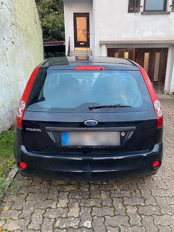 Gebraucht Ford Fiesta 80 PS (58 kW) 2008 Schwarz Kleinwagen