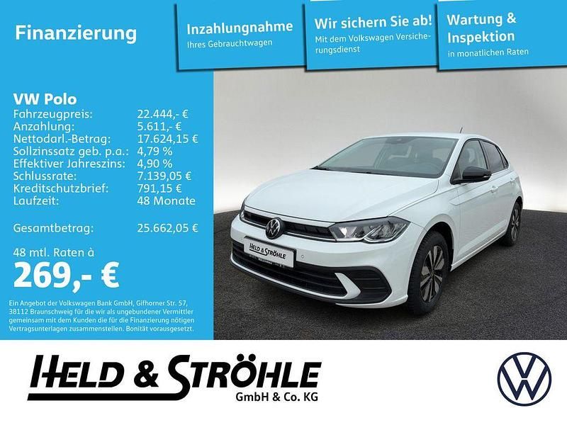 Pure white Neu 2025 VW Polo Goal Kleinwagen | 22.444 € (Fairer Preis) - Bild 1/4