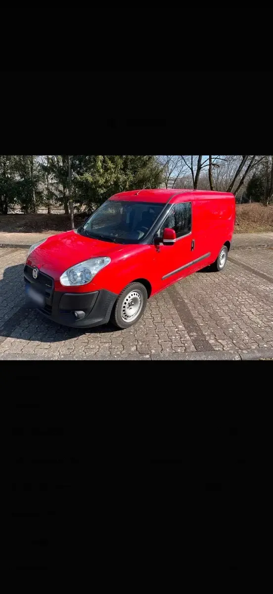 Gebraucht Fiat Doblò 90 PS (66 kW) 2011 Rot Van / Kleinbus
