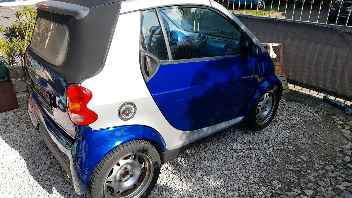 Gebraucht Smart ForTwo Cabrio 54 PS (39 kW) 2008 Blau Cabrio