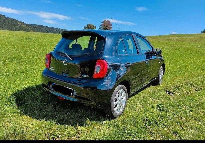 Gebraucht Nissan Micra Acenta 98 PS (72 kW) 2013 Schwarz Kleinwagen