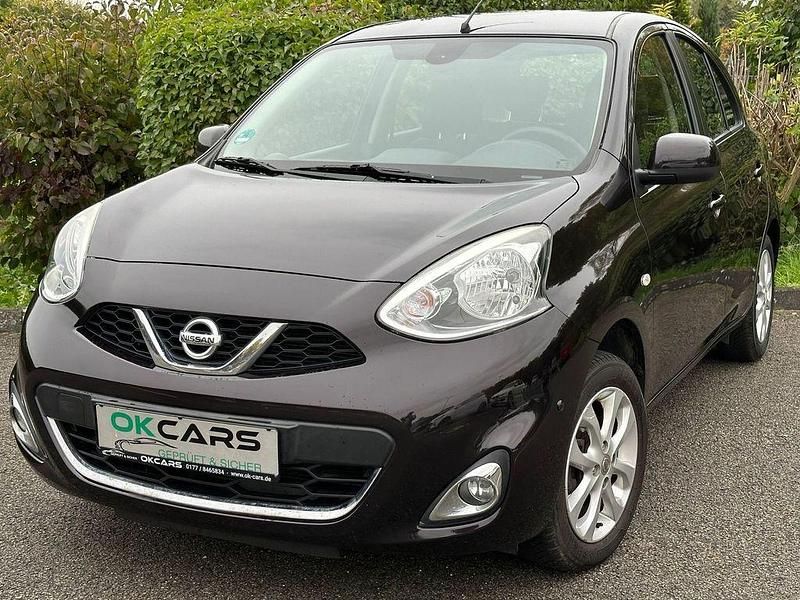 Braun Gebraucht 2013 Nissan Micra Acenta Kleinwagen | 6.299 € (Etwas zu teuer) - Bild 1/4