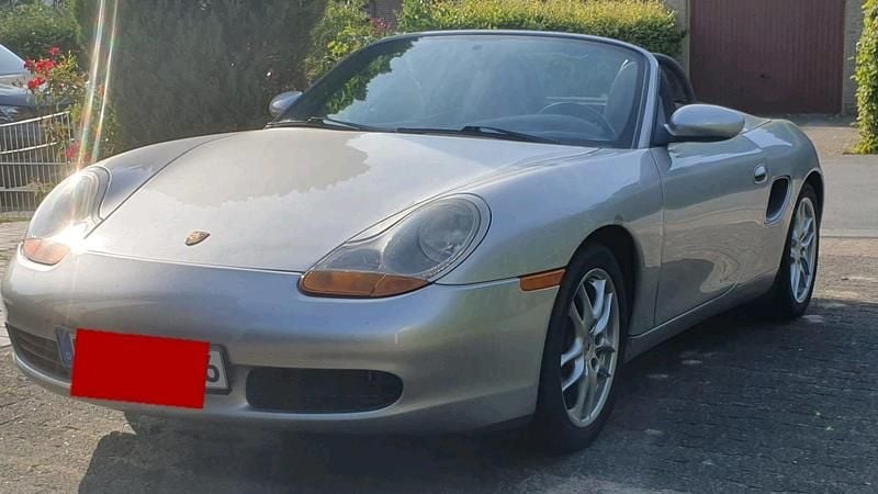 Silber Gebraucht 1998 Porsche 986 Boxster Cabrio | 10.950 € (Fairer Preis) - Bild 1/4