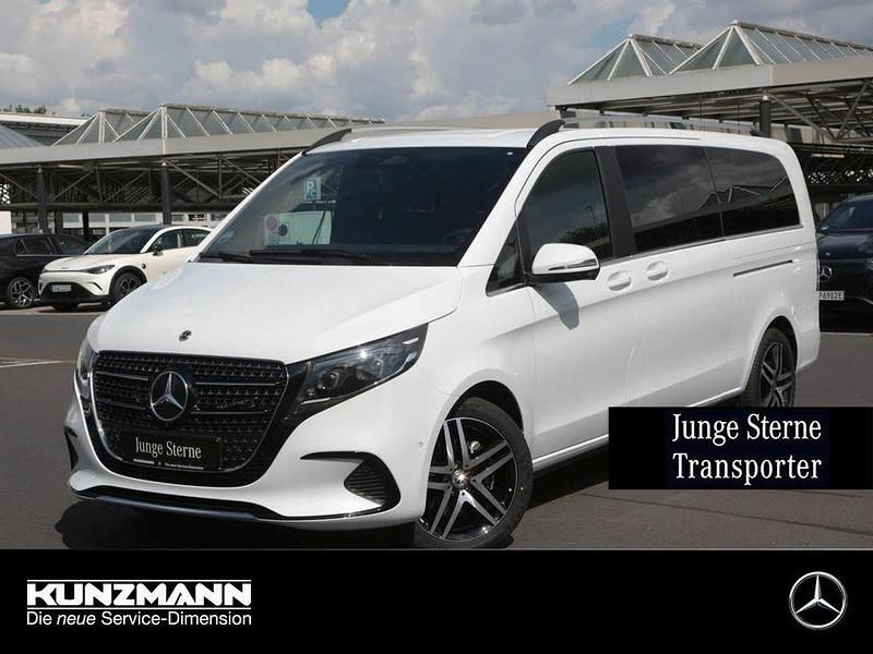 Bergkristallweiß metallic Gebraucht 2025 Mercedes V300 Avantgarde Van / Kleinbus | 79.250 € - Bild 1/4