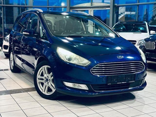 Indicblau metallic Gebraucht 2018 Ford Galaxy Titanium Van / Kleinbus | 19.999 € (Guter Preis) - Bild 1/4