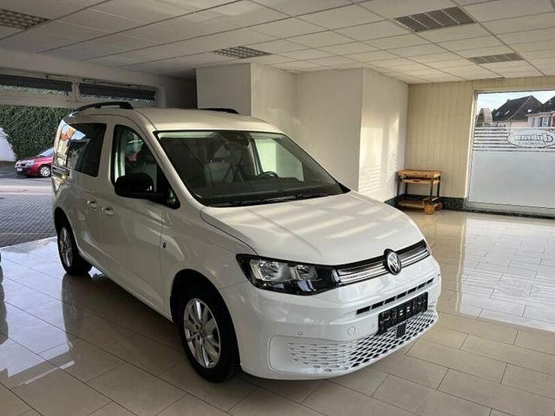 Gebraucht VW Caddy Life 122 PS (89 kW) 2021 Weiß Van / Kleinbus