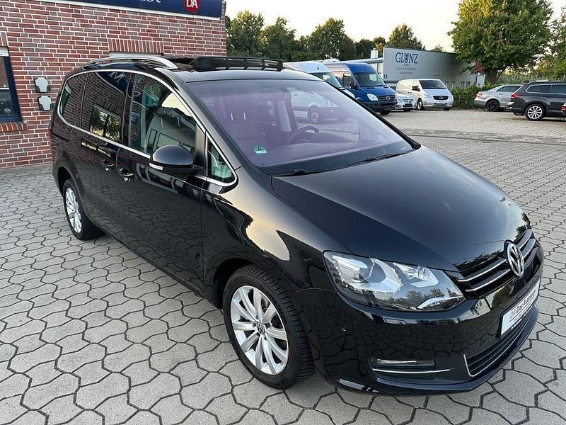 Brugt VW Sharan Highline 170 HK (125 kW) 2011 Sort MPV
