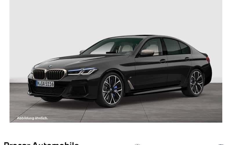 Schwarz Gebraucht 2022 BMW M550 Performance Limousine | 62.970 € (Teuer) - Bild 1/4