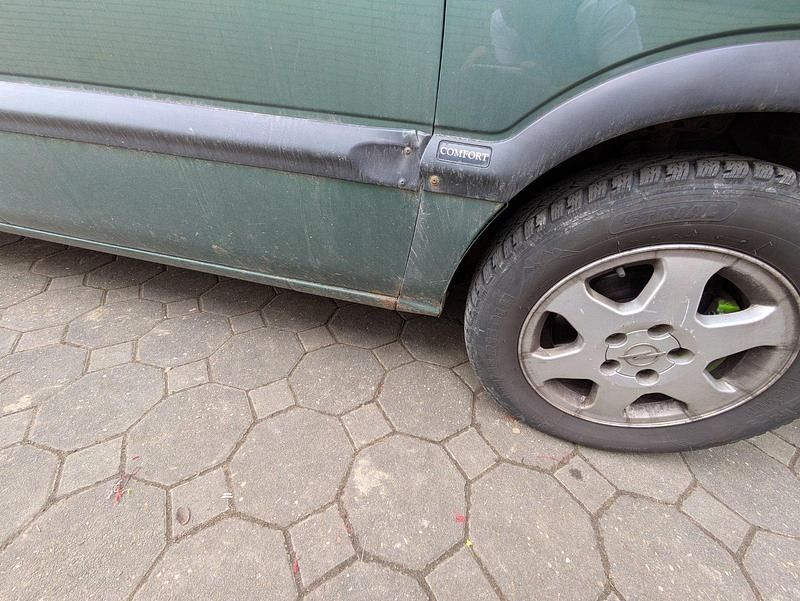 Gebraucht Opel Zafira 101 PS (74 kW) 2000 Grün Van / Kleinbus