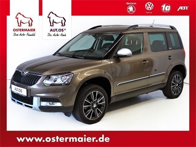 Braun metallic Gebraucht 2015 Skoda Yeti Adventure SUV | 21.980 € (Teuer) - Bild 1/4