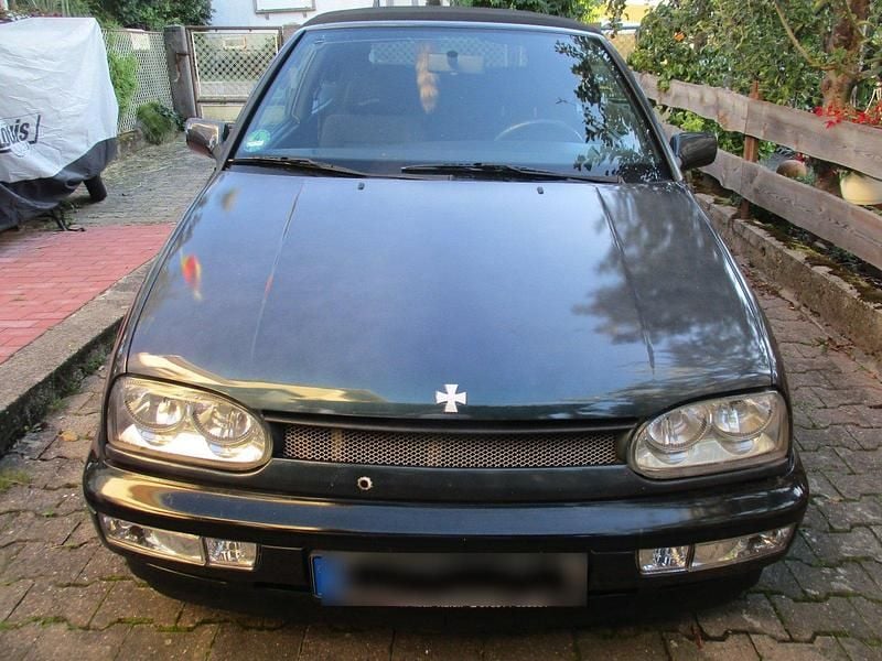 Gebraucht VW Golf Cabriolet 90 PS (66 kW) 1995 Grün Cabrio
