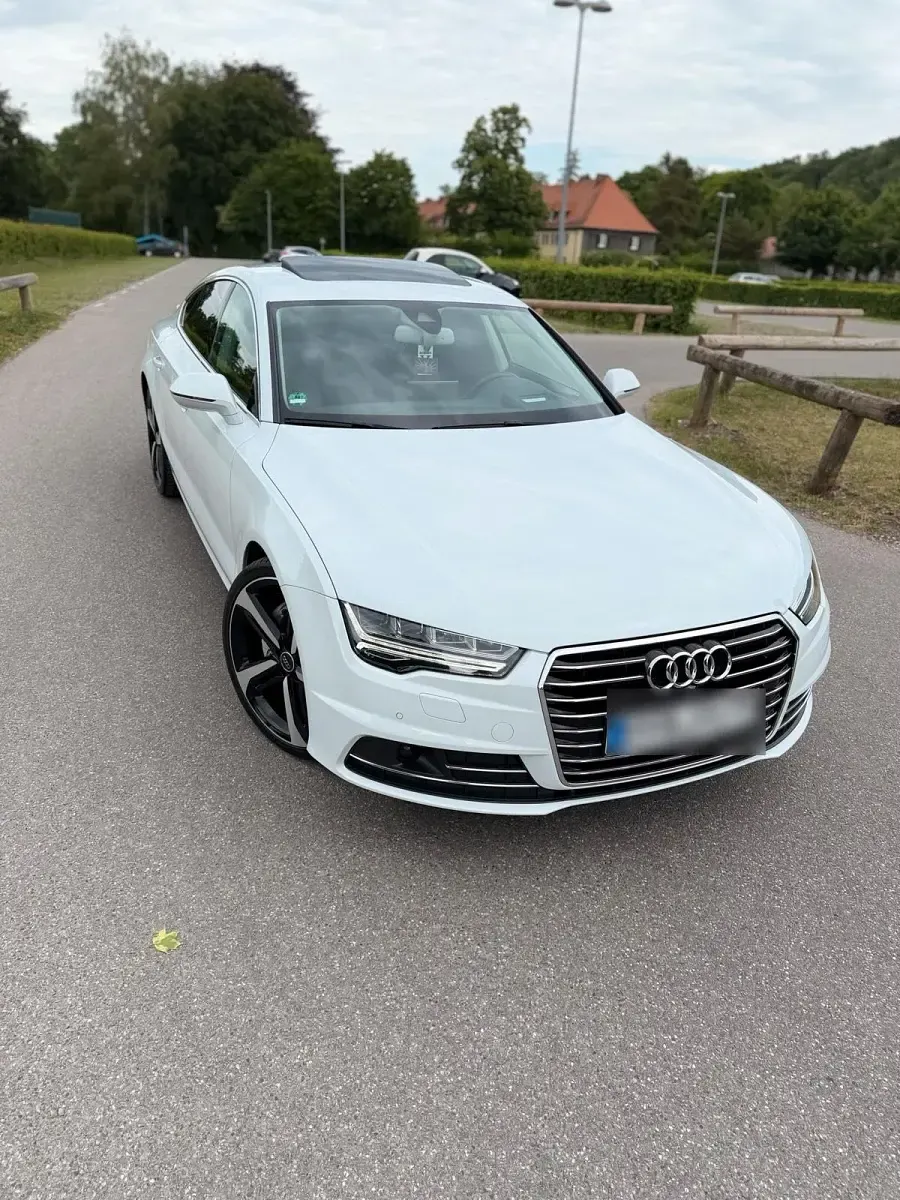 Gebraucht Audi A7 218 PS (160 kW) 2018 Weiß Kleinwagen