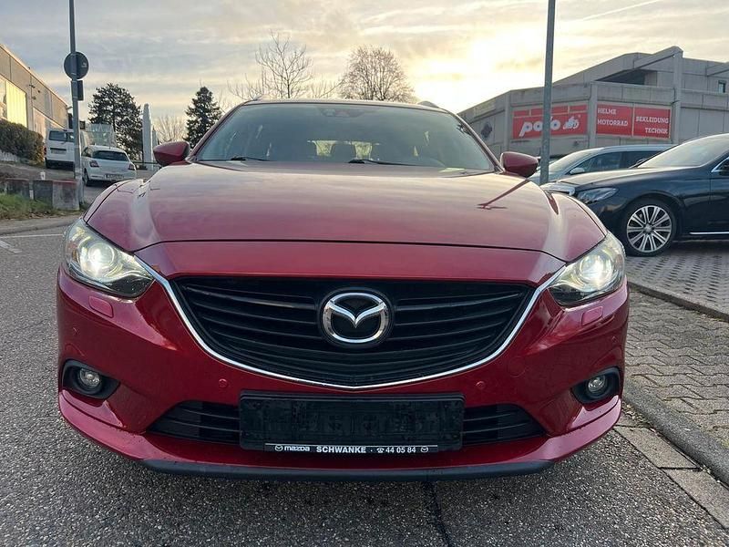 Rot Gebraucht 2014 Mazda 6 Center-Line Kombi | 6.950 € (Guter Preis) - Bild 1/4
