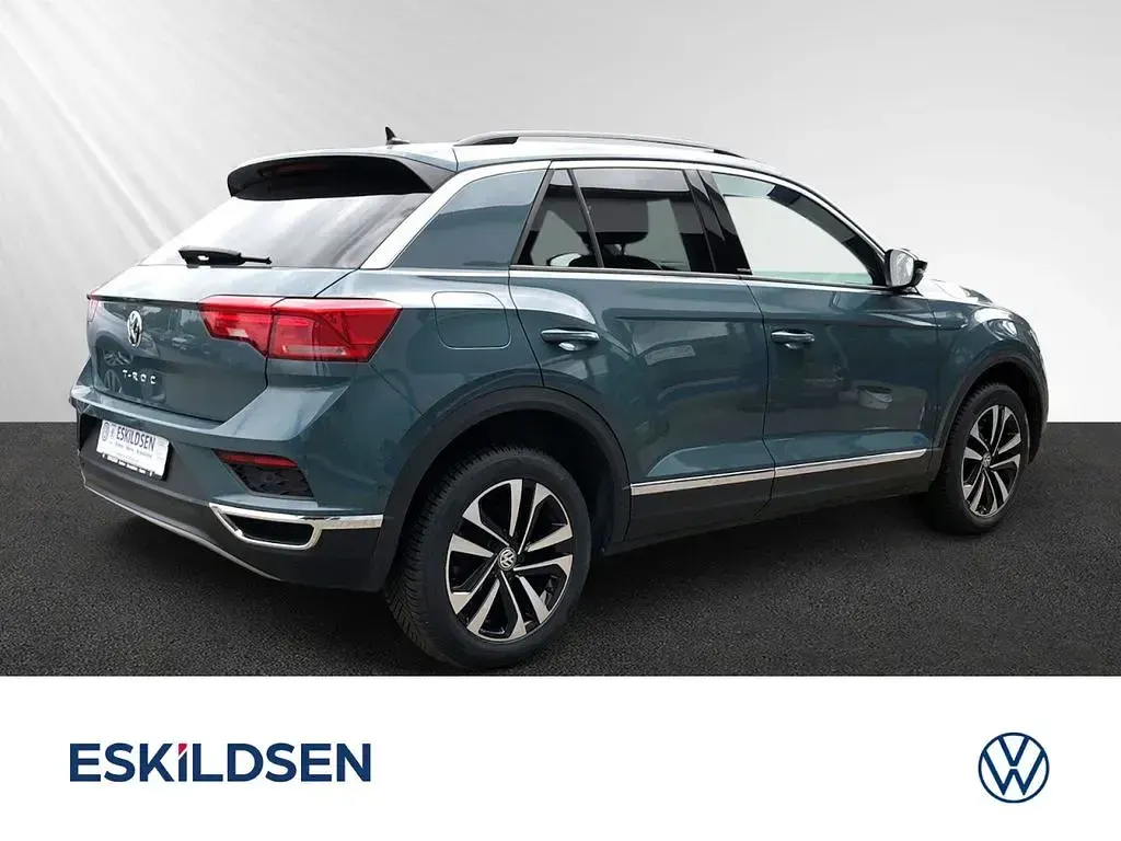 Gebraucht VW T-Roc IQ Drive 150 PS (110 kW) 2020 Grün SUV