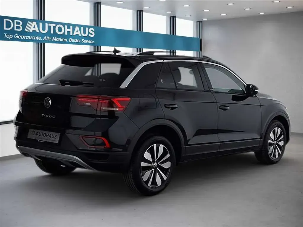 Gebraucht VW T-Roc Move 116 PS (85 kW) 2023 Schwarz SUV