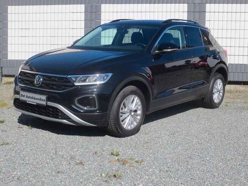 Schwarz Gebraucht 2022 VW T-Roc Life SUV | 16.750 € (Fairer Preis) - Bild 1/4
