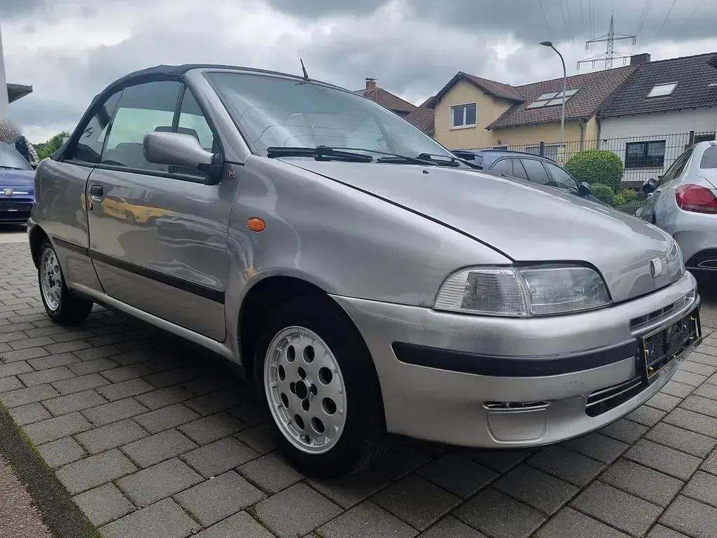 Gebraucht Fiat Punto Cabriolet S 60 PS (44 kW) 2000 Silber Cabrio
