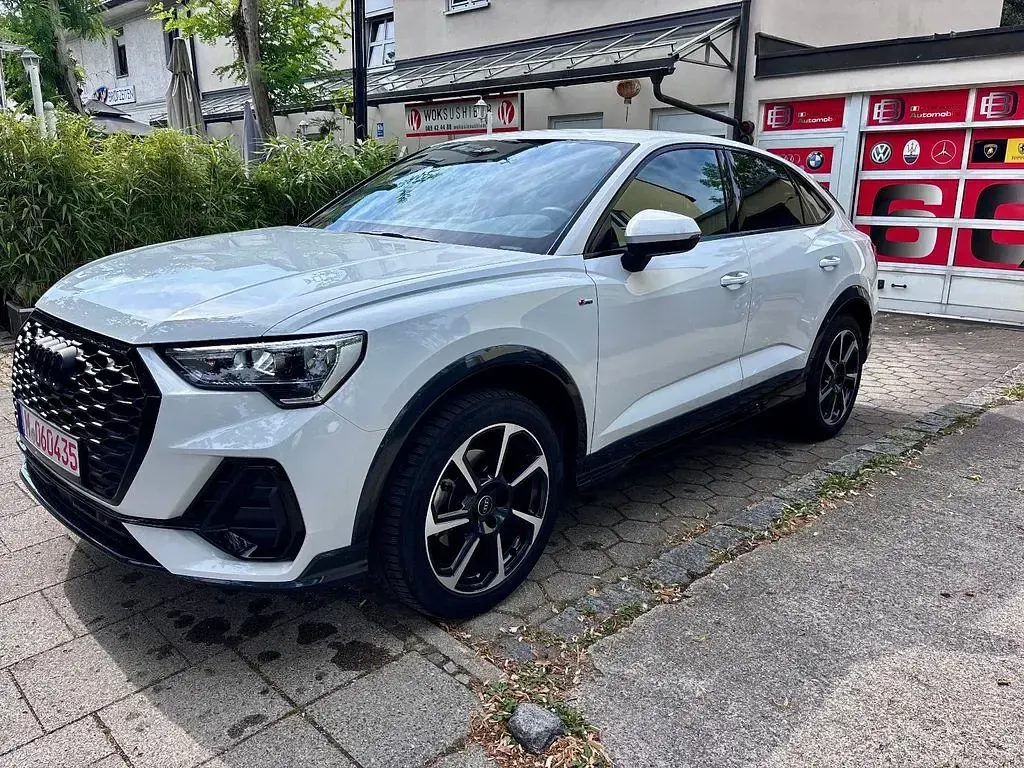 Gebraucht Audi Q3 Sportback S-Line 150 PS (110 kW) 2024 Weiß SUV