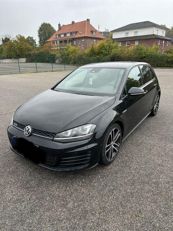 Schwarz Gebraucht 2014 VW Golf VII GTD Limousine | 14.300 € (Teuer) - Bild 1/4