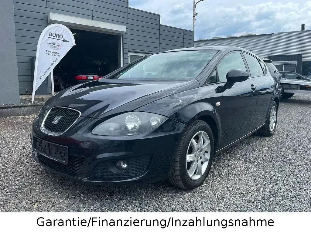 Gebraucht Seat Leon Reference 125 PS (91 kW) 2010 Negro magico Kleinwagen