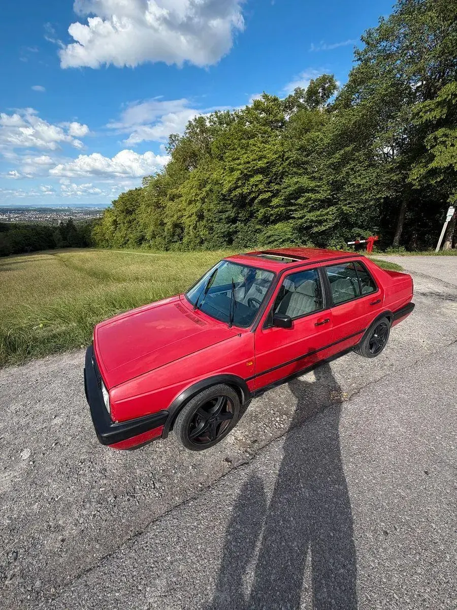 Gebraucht VW Jetta 69 PS (50 kW) 1991 Rot Limousine