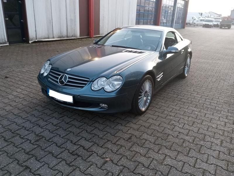 Gebraucht Mercedes SL500 306 PS (225 kW) 2002 Blau Cabrio