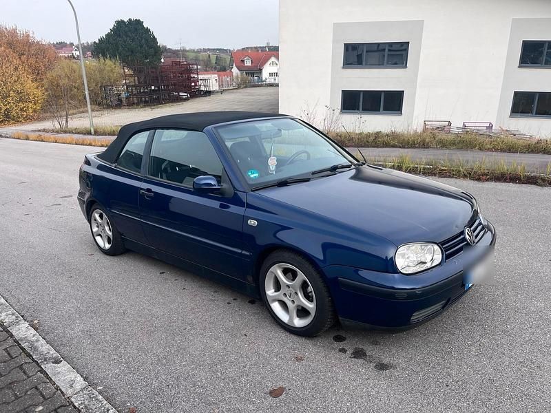 Gebraucht VW Golf Cabriolet 101 PS (74 kW) 2000 Blau Cabrio