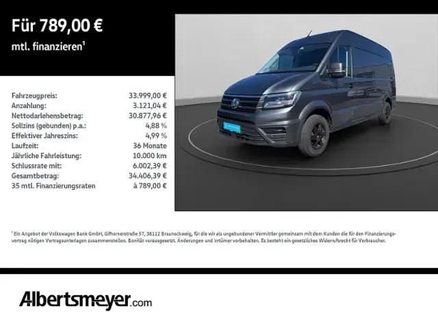 Usata VW Crafter 130 CV (95 kW) 2020 Grigio Furgone