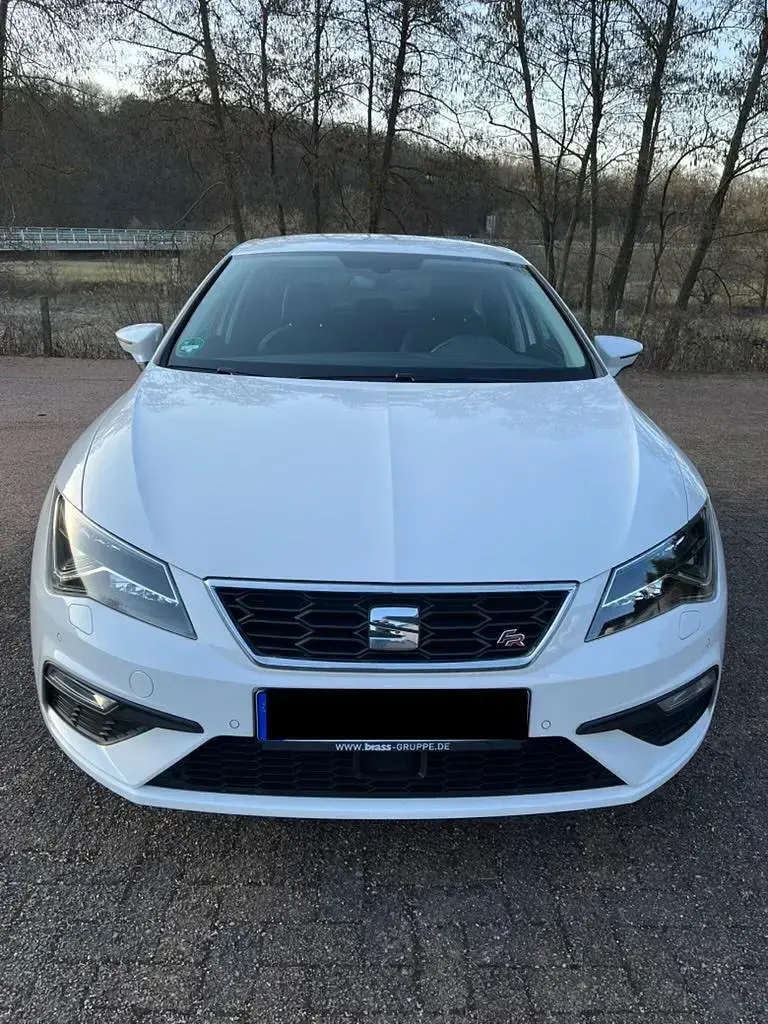 Usata Seat Leon FR 130 CV (95 kW) 2019 Bianco Berlina