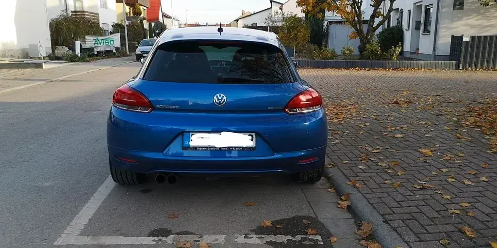 Gebraucht VW Scirocco 200 PS (147 kW) 2008 Blau Coupé